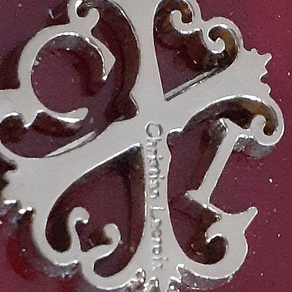 Christian Lacroix Crossbody Bag / Clutch Red - Picture 2 of 8